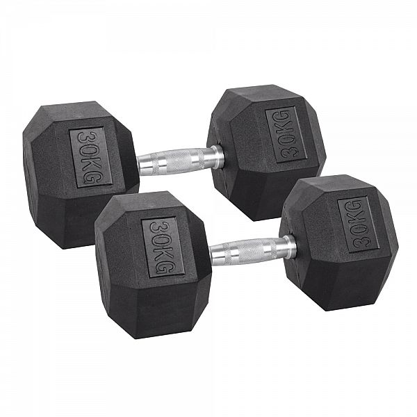 Набір шестигранних гантелей inSPORTline Hexsteel 2 x 3-40 кг