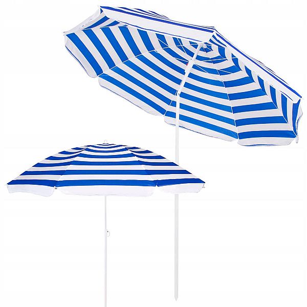 Пляжный зонт с регулируемой высотой и наклоном Springos 180 см BU0008