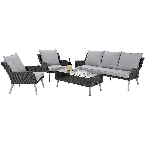Садові меблі та техноротанга Almeria Grey / Сірий