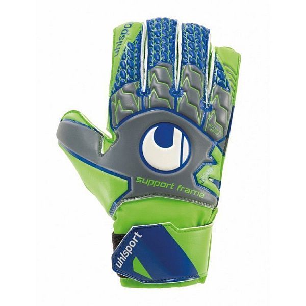 Вратарские перчатки Uhlsport Tensiongreen Soft SF Junior Size 5 Green/Blue