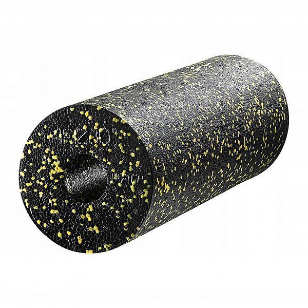 Массажный ролик (валик, роллер) гладкий 4FIZJO EPP PRO+ 45 x 14.5 см 4FJ0089 Black/Yellow