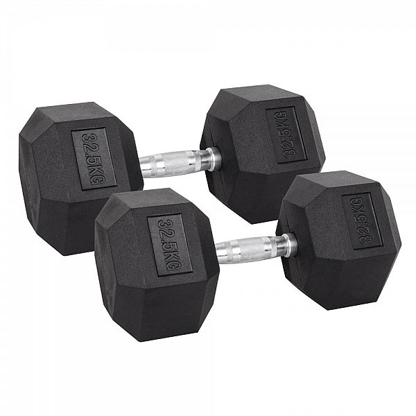 Набір шестигранних гантелей inSPORTline Hexsteel 2 x 3-40 кг