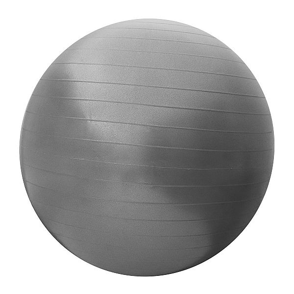 М'яч для фітнесу (фітбол) SportVida 65 cm Anti-Burst SV-HK0288 Grey