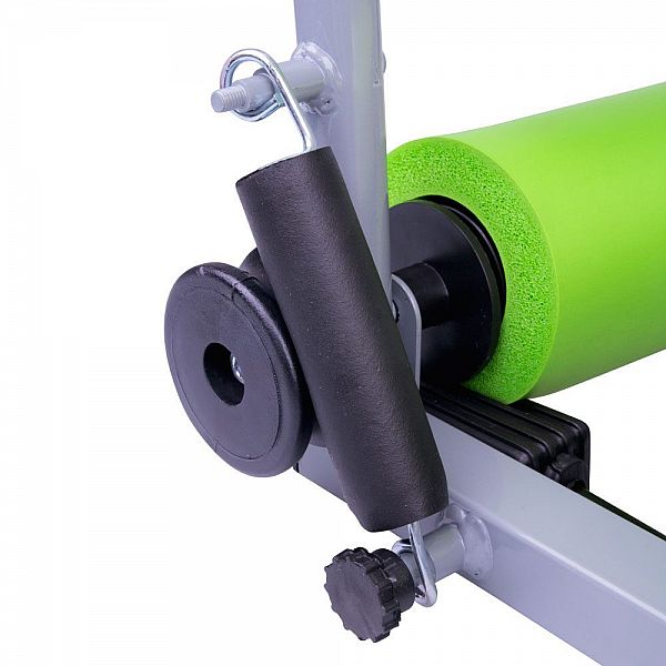 Коляска для мишок брюшного преса inSPORTline AB Perfect Twist, червона