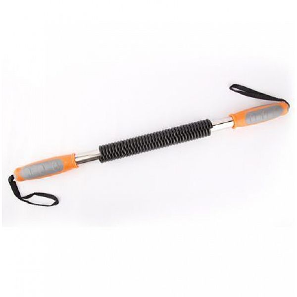Эспандер LiveUp Power Twister пружинный Black-Orange (LS3161B)
