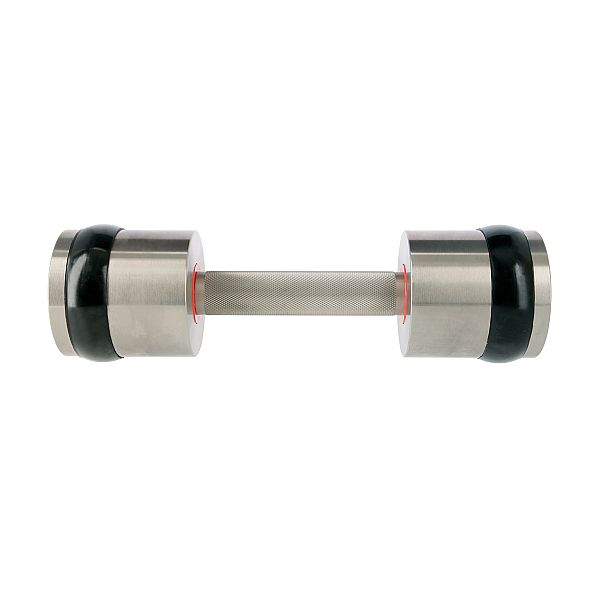 Пара гантелей для фітнесу хром HMS Premium HH07 2x7кг