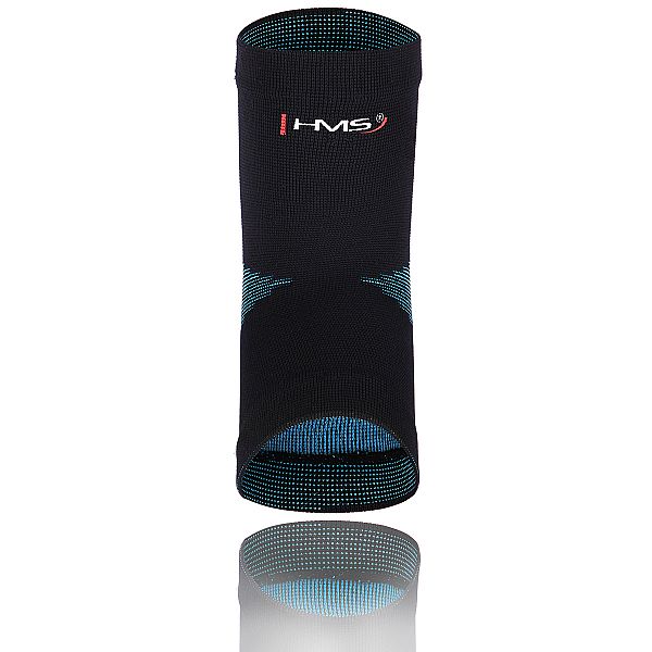 Компрессионный бандаж для локтей HMS LO1525 разм. S бирюзовый-черный