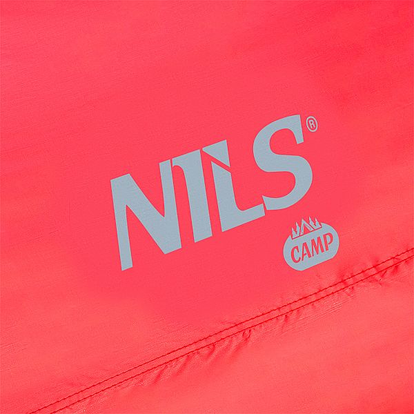 Саморозкладний пляжний намет Nils NC3142 червоно-сірий