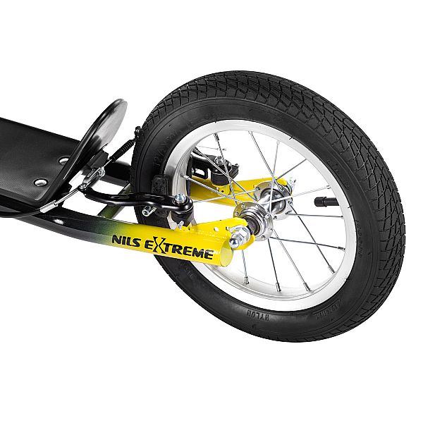 Самокат з пневмоколесами Nils Extreme WH118AN жовтий
