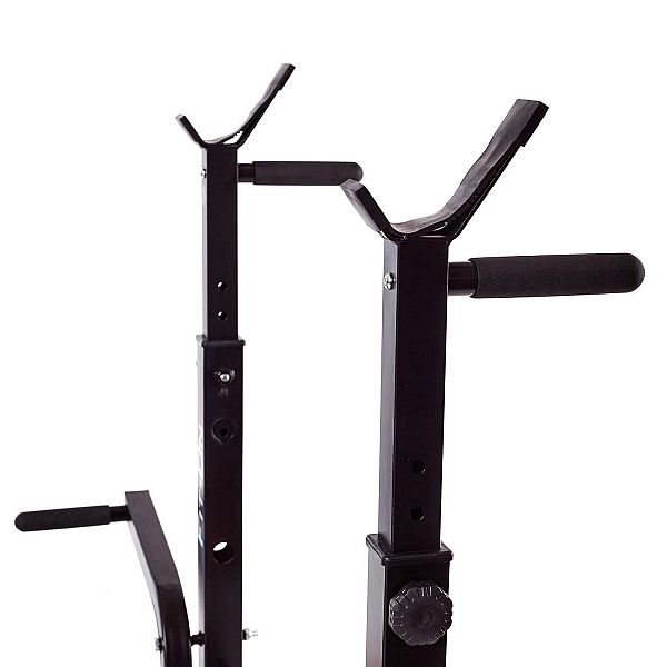 Скамья тренировочная Fit-On FN-S102 + штанга 62кг