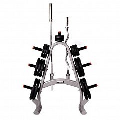 Стійка для олімпійських дисків та грифів TKO 843OPT-B