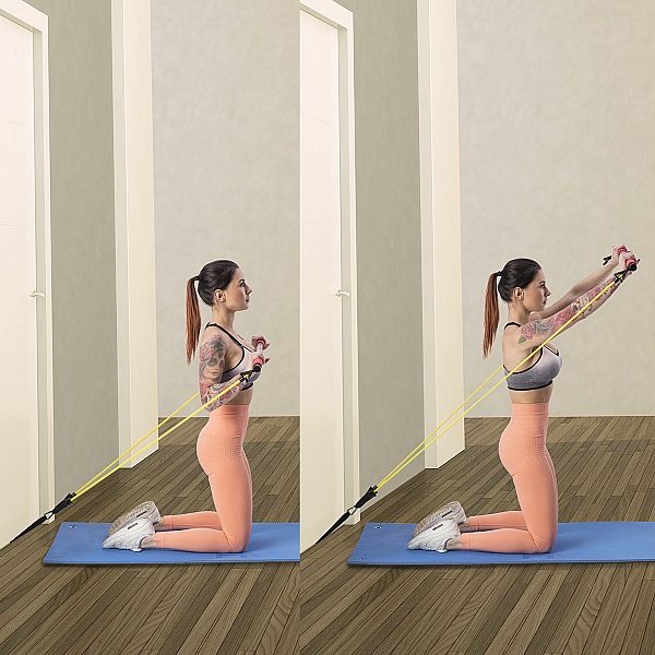 Переводчик с эспандерами для пилатеса HMS DC31