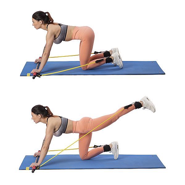 Переводчик с эспандерами для пилатеса HMS DC31