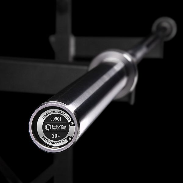 Гриф олимпийский 50мм/220см 900кг HMS Premium GO901