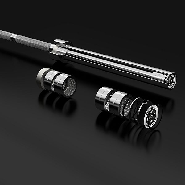 Гриф олимпийский 50мм/220см 900кг HMS Premium GO901