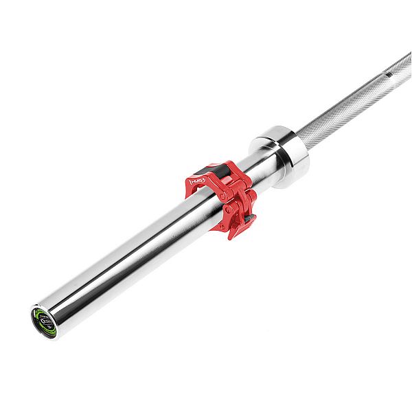 Олимпийский прямой гриф 2.2м ⌀50мм HMS GOP220 с зажимами ZG1000B