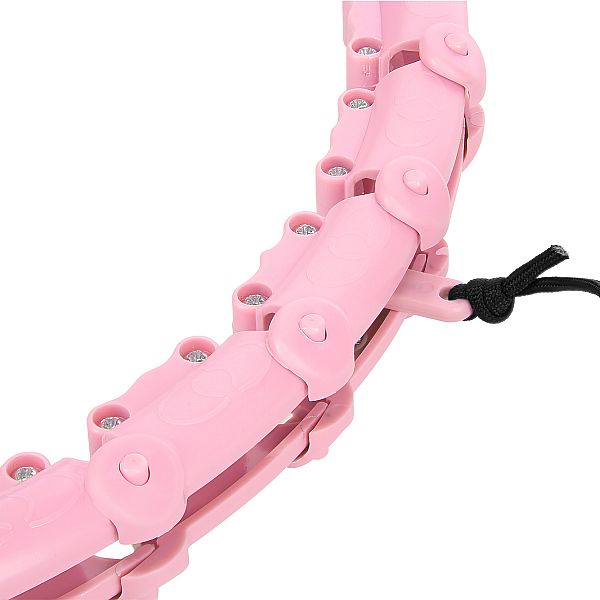 Хула-хуп с тяжестью PlusSize HMS HHW11 60-126 см, розовый