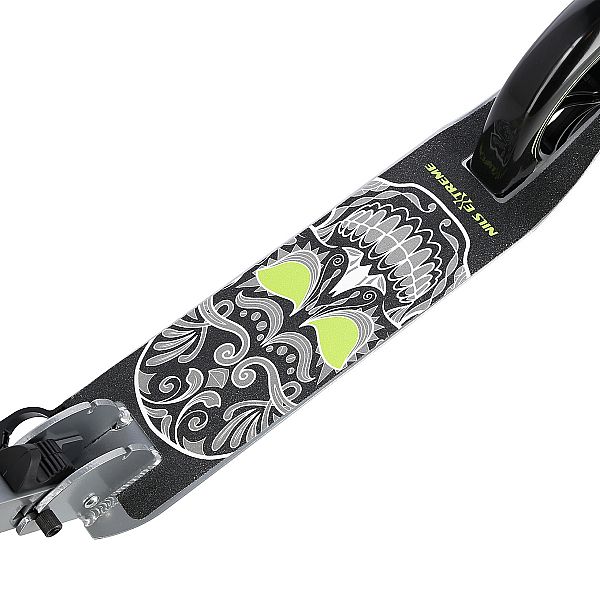 Самокат з ремнем Nils Extreme HM210 сірий
