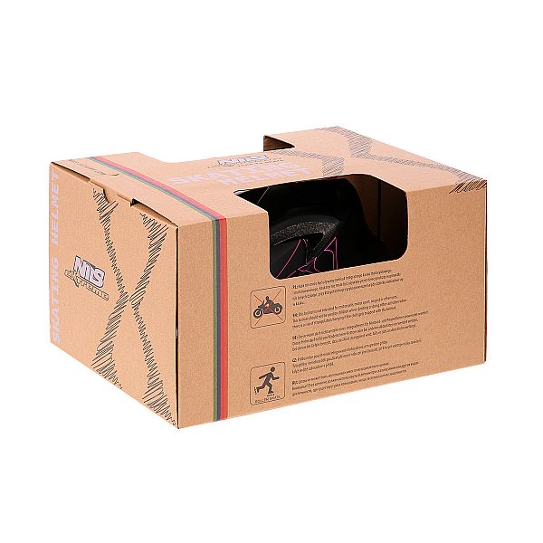 Шолом Nils Extreme MTW291 розм. S 50-59 чорно-рожевий