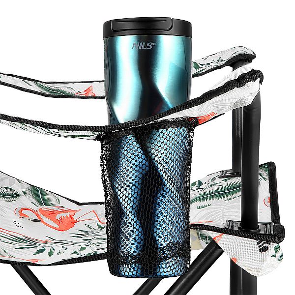 Крісло туристичне розкладне Nils Camp NC1625 фламінго