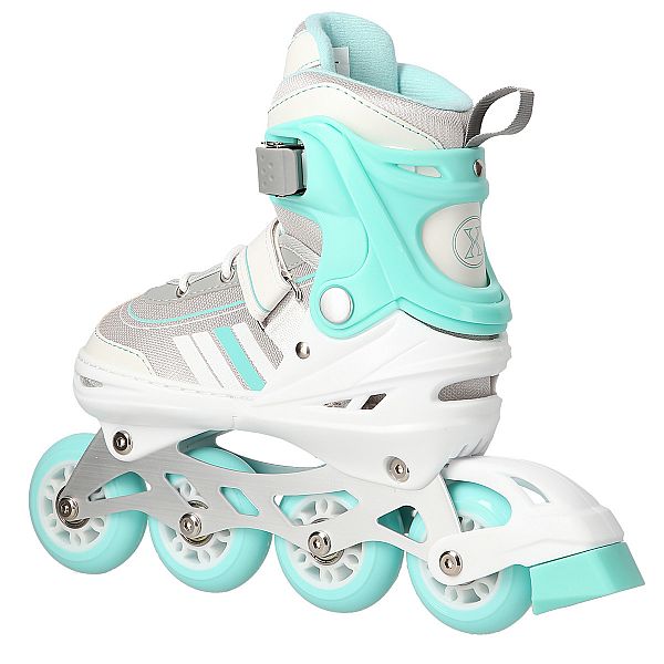 Роликові ковзани 2в1 Nils Extreme NH18191 роз. S 29-33 біло-м'ятний