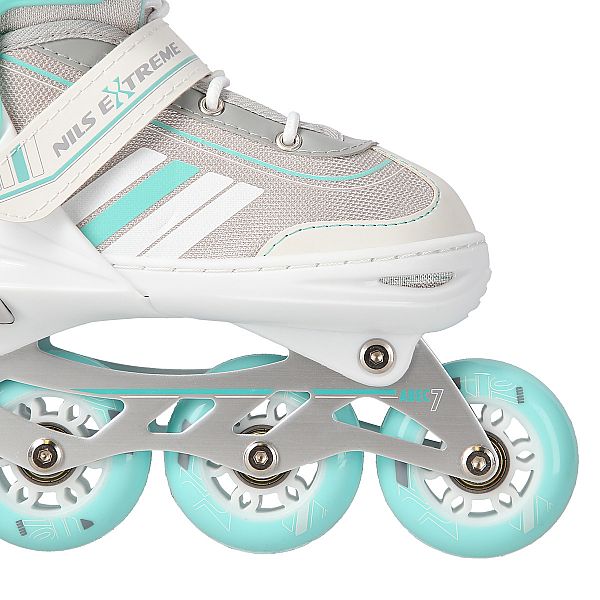 Роликові ковзани 2в1 Nils Extreme NH18191 роз. S 29-33 біло-м'ятний