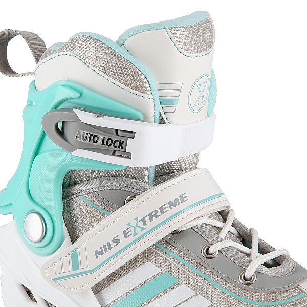 Роликові ковзани 2в1 Nils Extreme NH18191 роз. S 29-33 біло-м'ятний