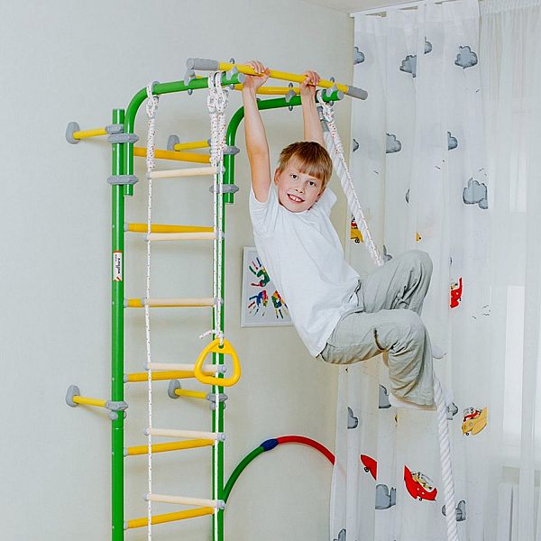 WallBarz шведська стінка FAMILY 2W, зелений