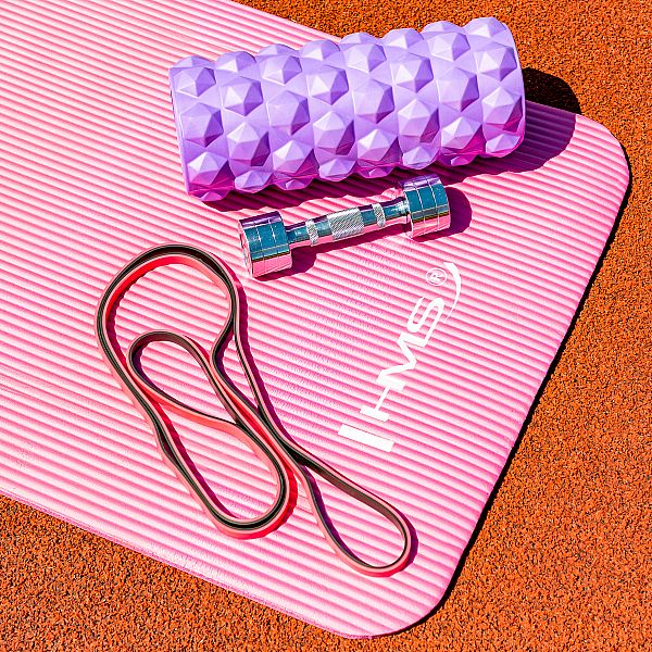 Коврик для йоги HMS YM07 розовый