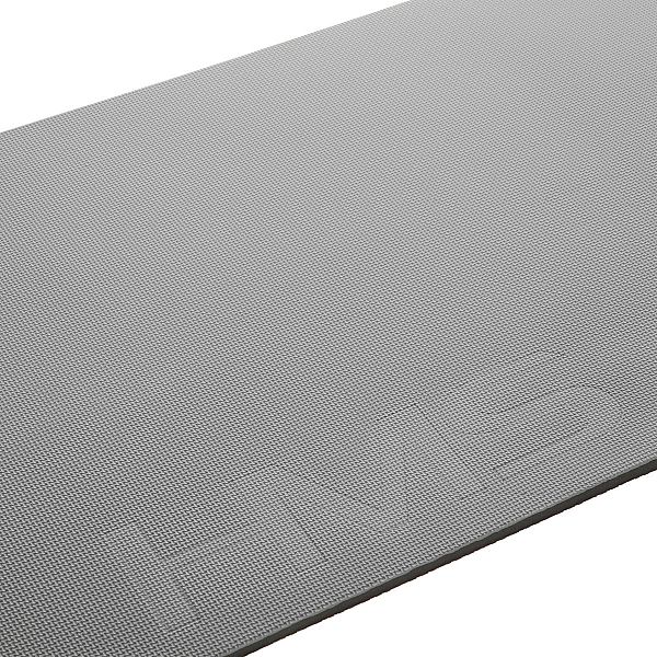 Килимок для фітнесу 140x60см 1.5см HMS Premium MFK08 сіро-чорний