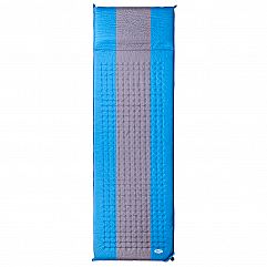 Самонадувний килимок Nils Camp NC4340 синій-сірий