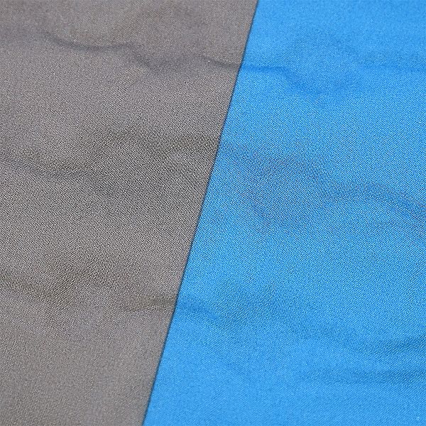 Самонадувний килимок Nils Camp NC4340 синій-сірий