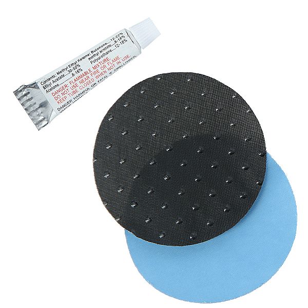 Самонадувний килимок Nils Camp NC4340 синій-сірий