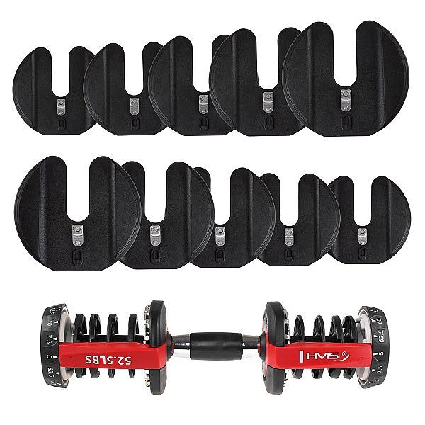 Наборная гантель HMS SR52 25,5кг 1шт