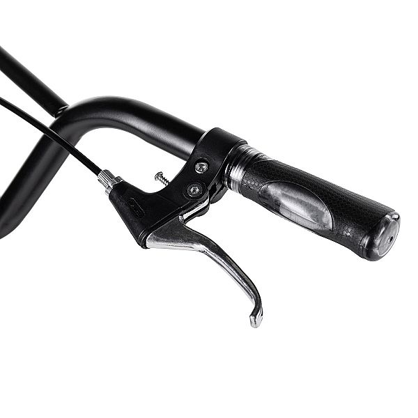 Самокат з пневмоколесами 16/12'' Nils Extreme WH119 чорний