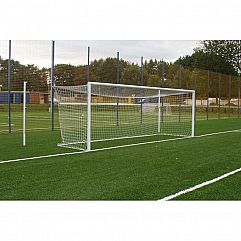 Алюмінієві футбольні ворота FIFA Polsport 7,32 x2, 44 м стаціонарні