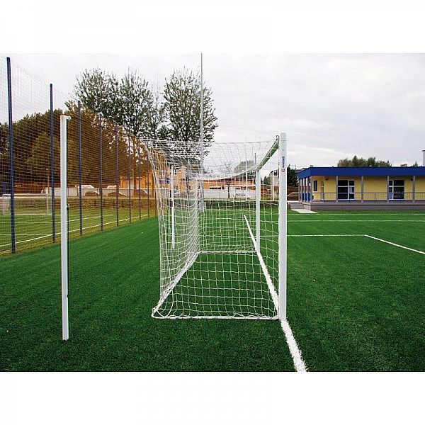 Алюмінієві футбольні ворота FIFA Polsport 7,32 x2, 44 м стаціонарні