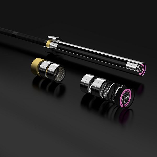 Гриф олимпийский GCFD450 HMS с зажимами ZG1000