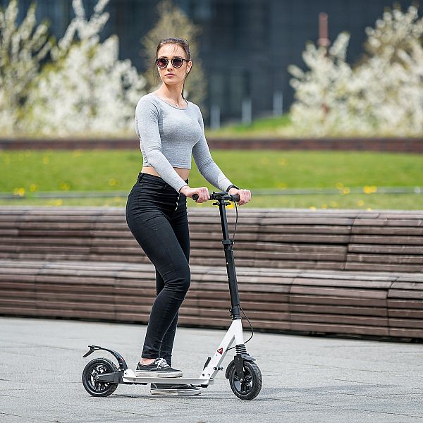 Самокат Nils Extreme HM208T білий
