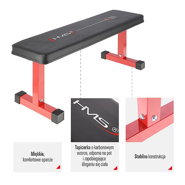 Тренажерна лава пряма HMS L1211