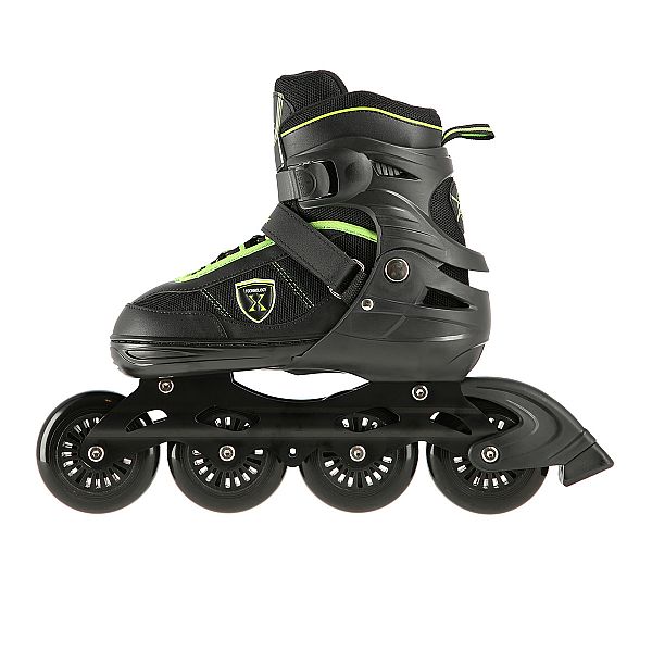 Роликові ковзани Nils Extreme NA19088 розм. S 31-34 чорно-зелений
