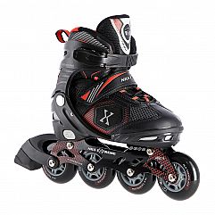 Роликові ковзани Nils Extreme NA9080 розм. S 31-34 чорно-червоний