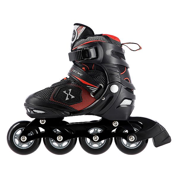 Роликові ковзани Nils Extreme NA9080 розм. S 31-34 чорно-червоний
