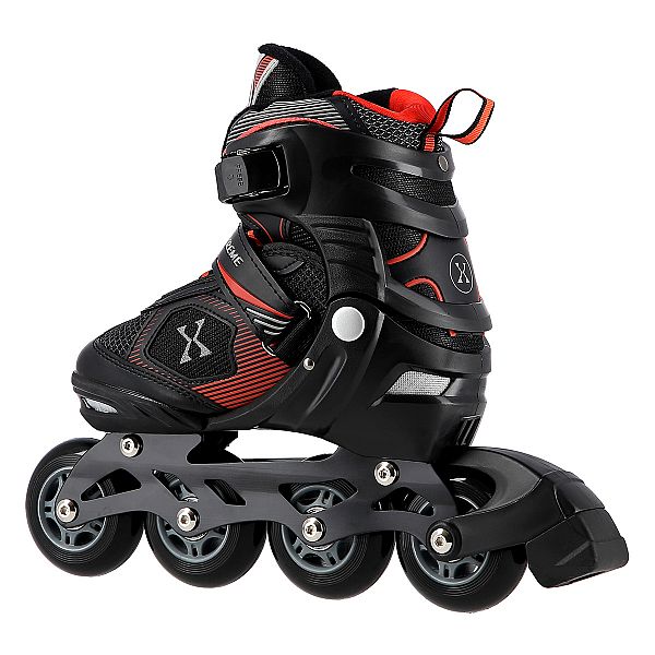 Роликові ковзани Nils Extreme NA9080 розм. S 31-34 чорно-червоний