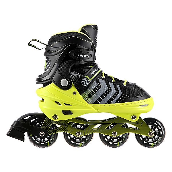 Роликові ковзани 4в1 Nils Extreme NH18192 розм. S 29-33 чорно-зелений