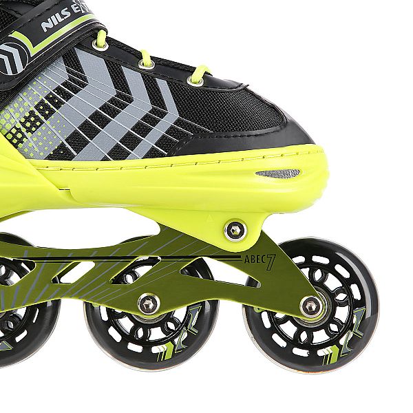 Роликові ковзани 4в1 Nils Extreme NH18192 розм. S 29-33 чорно-зелений