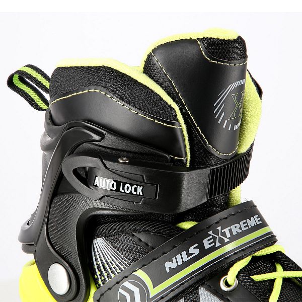 Роликові ковзани 4в1 Nils Extreme NH18192 розм. S 29-33 чорно-зелений