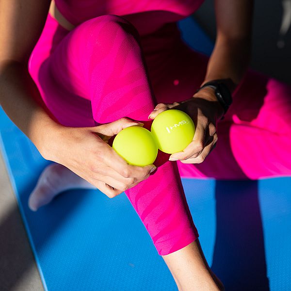 Набор массажных мячей 3шт HMS BLS01