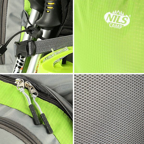 Рюкзак туристичний Nils Camp Bessegen CBT7107 зелений