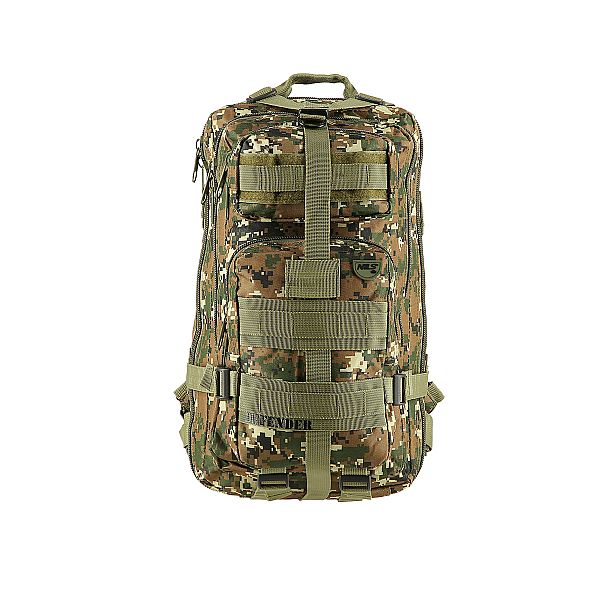 Рюкзак тактичний Nils Camp Defender CBT7204 зелений камуфляж